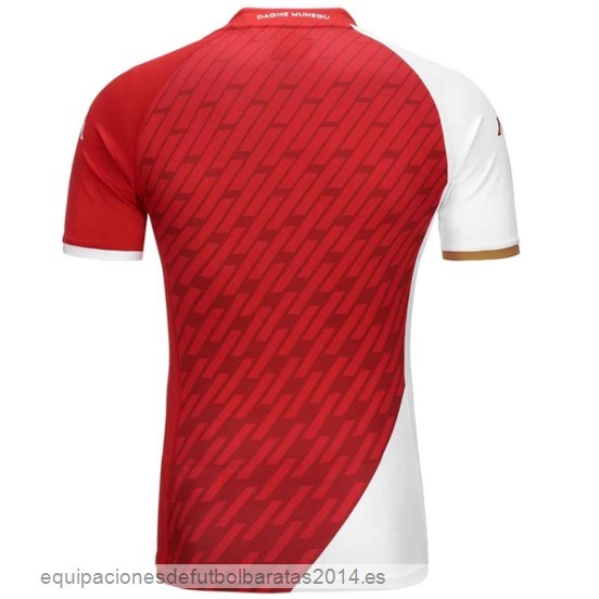 Nuevo Tailandia 1ª Camiseta AS Monaco 23/24 Rojo Blanco Baratas